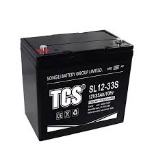 Batterie rechargeable ACID 12V 33AH TCS 175x166x125mm