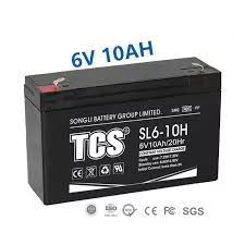 Batterie rechargeable ACID 6V 10AH TCS 151x50x94mm