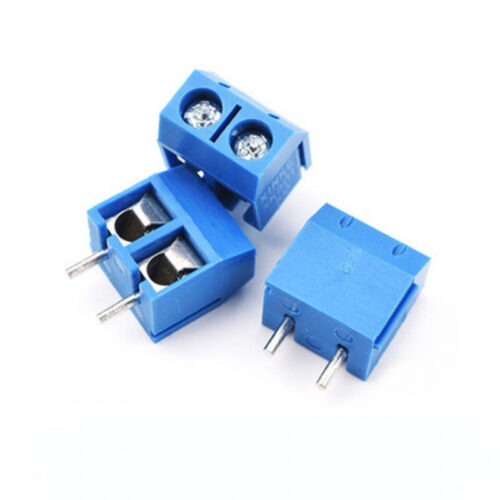 Borne à vis bleu KF301-2Pin 5,08 mm