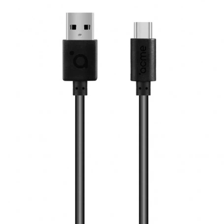 Cable USB Type C noir 1M