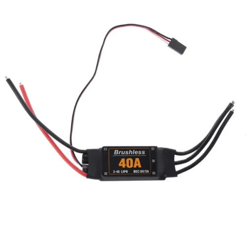 Contrôleur de vitesse ESC 40A (Fiche Banane + T plug + JST)