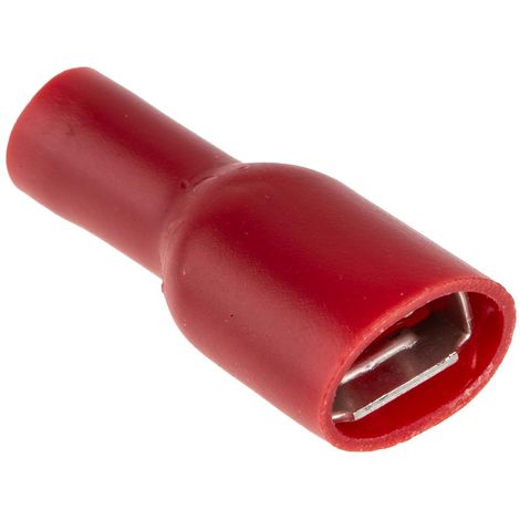 Cosse isolé Fiche Femelle Rouge FDFD1.25-250