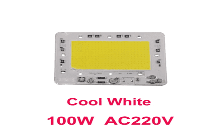 Module LED 100W 220V pour projecteur COLD WHITE