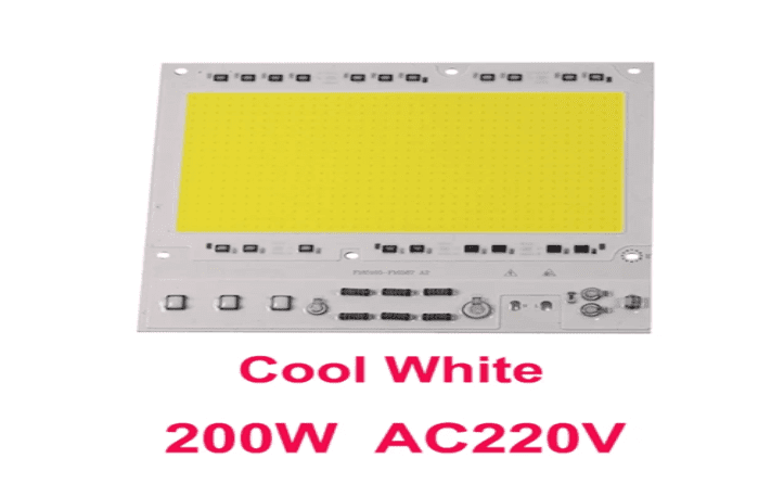 Module LED 200W 220V pour projecteur COLD WHITE