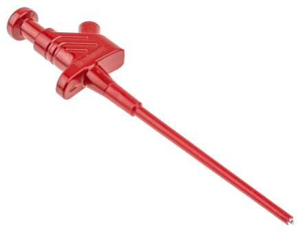 Pince de test à fil ressort rouge PTL2371