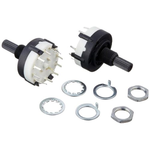 Selecteur rotatif plastique  12 positions