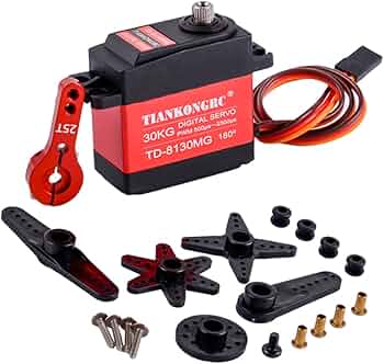 Servomoteur waterproof 30Kg TD-8130MG avec ARM 25T