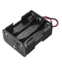 Support Batterie 6 X AA avec connecteur DC dos à dos