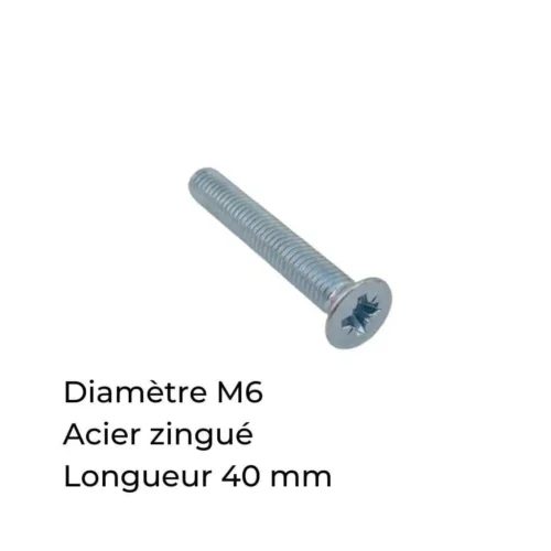 Vis métallique 40mm