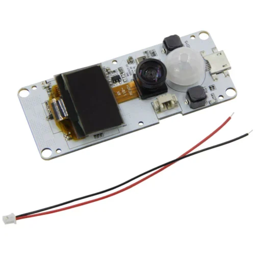 Camera TTGO ESP32 WROVER&PSRAM OV2640 + module caméra 0.96 OLED Fish-eye lens