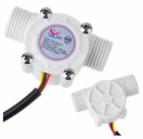 Capteur de débit d’eau YF-S201 Blanc 5-24V – G1/2