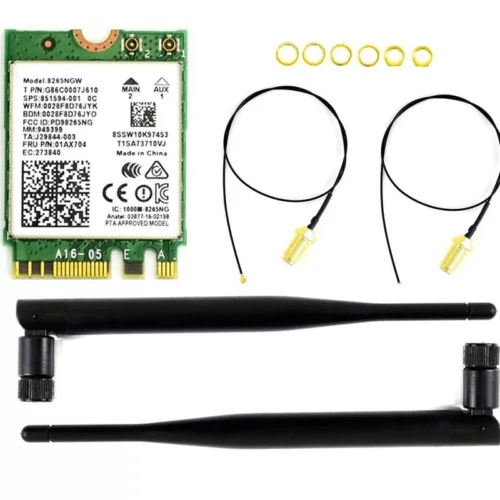 Carte réseau sans fil AC8265+ antenne pour Jetson Nano