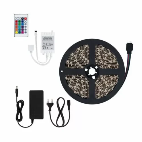 kit ruban LED RGB 12V 5 mètres étanche