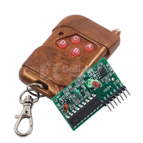 kit télécommande de voiture intélligente sans fil à 4 clés