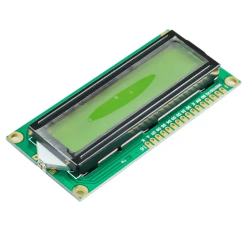 Ecran LCD 1602 Vert / jaune