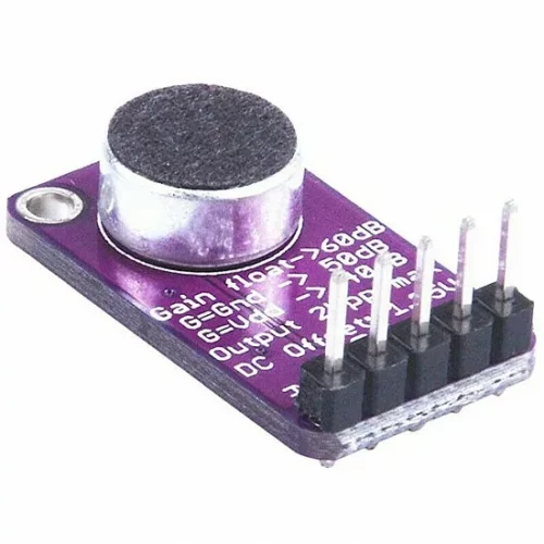 Module MAX9814 Microphone à Electret Micro Amplifié AGC