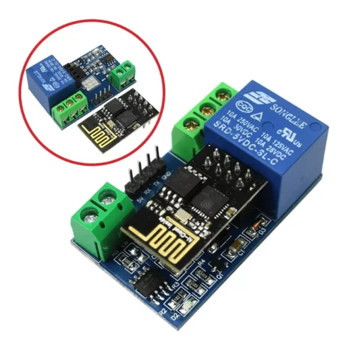 Module Relais 1 CH WIFI ESP8266 Avec ESP-01 5V Pour Smart Controle