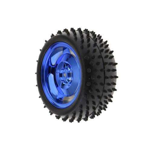 Roue cramponnée Bleu 85mm Largeur 38mm