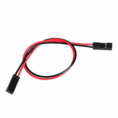 Câble Dupont Femelle / Femelle 2 Pin – 20 cm (2.54 mm)
