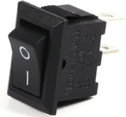 mini Bouton poussoir PBS-17A 10 mm ON-OFF auto-verrouillant