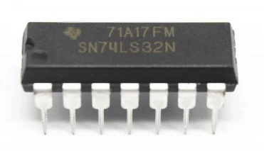 Circuit 4 portes logiques OU à 2 entrées 74LS32
