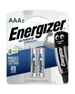 Pile AAA Energizer Lithium 2Pk
