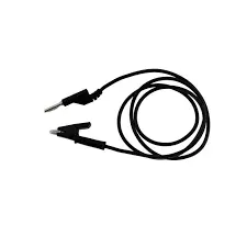 Cordon banane-banane 4mm Noir 0.5M