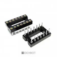 Support circuit DIP-14 Tulipe