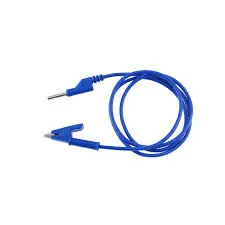 Cordon banane-banane 4 mm bleu 1 métre meilleur qualité