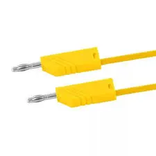 Cordon banane-banane 2mm jaune 0.5cm