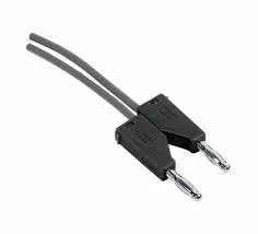 Cordon banane-banane 2mm Noir 0.5cm