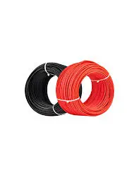 Câble solaire noir / rouge 6 mm²