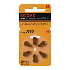 Pile Kodak Hearing 312 B6