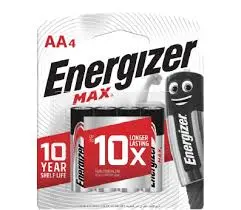 Pile AA Energizer Alcaline LR06 4PK