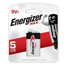 Batterie 9V ENERGIZER MAX