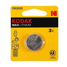 Pile Bouton Max Lithium 3V- CR2032 KODAK
