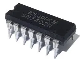 Cicruit 4 portes NOR a 2 entrées 74LS02 - 14Pin