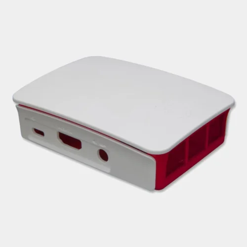 Boitier Rouge et blanc pour raspberry Pi3